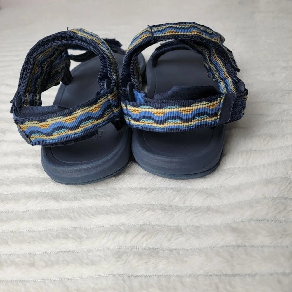 Teva Men's Blue Sport Sandals Size 5 Strappy Outdoor Hiking Trail Water Gorpcore